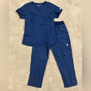 XSP Navy Blue scrubs by Uniform Advantage